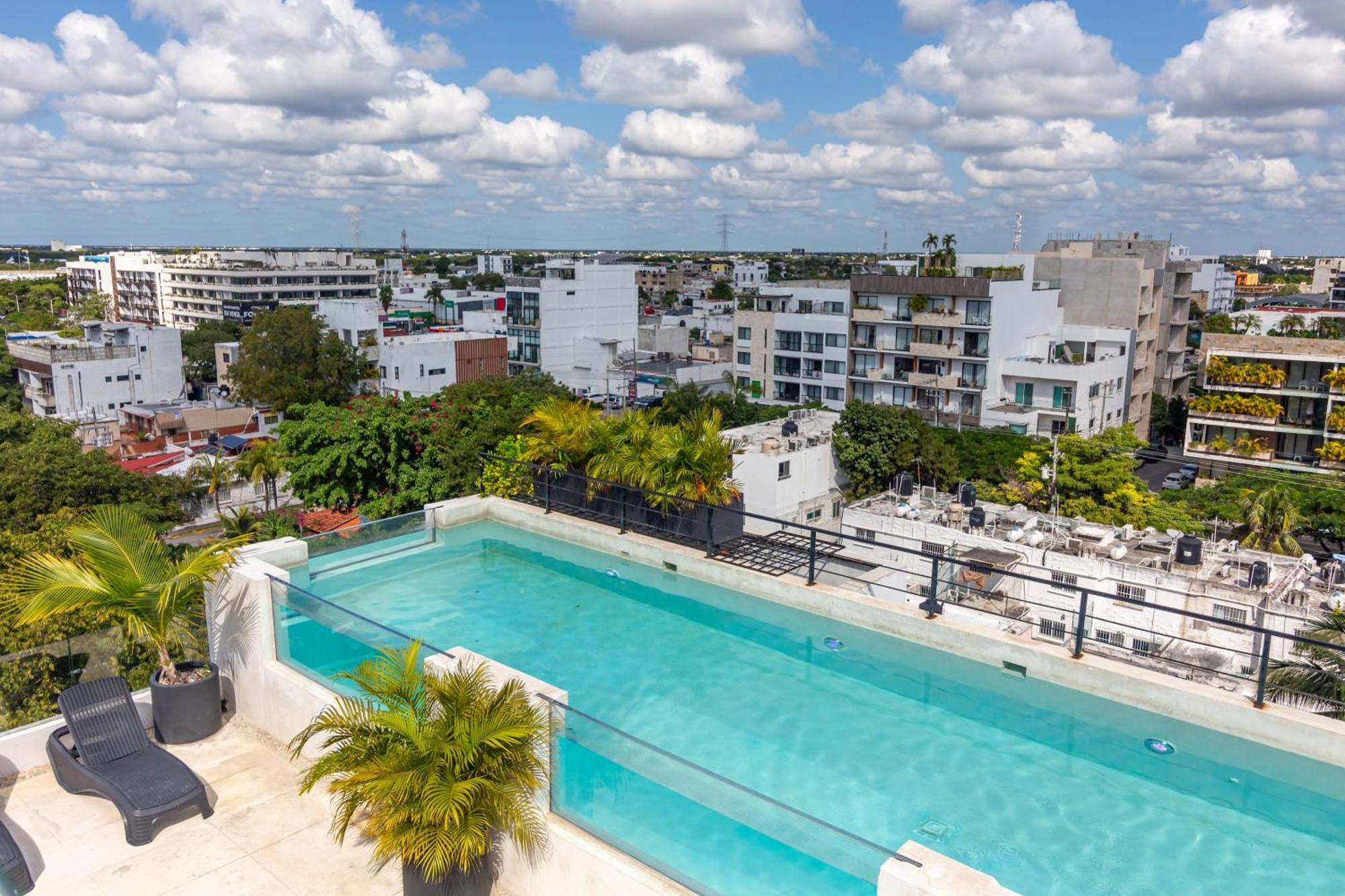 Toh House Luxury By Boutique Apartments Mx Плая дел Кармен Екстериор снимка