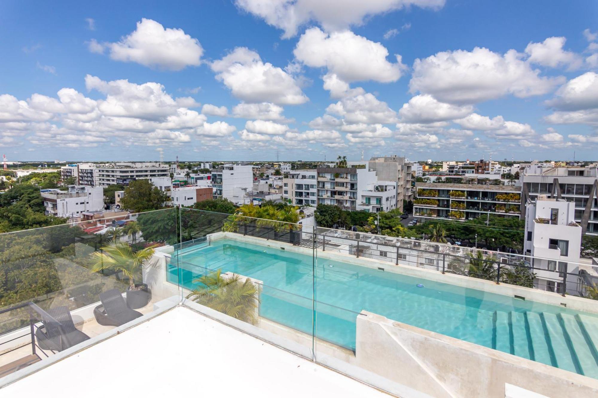 Toh House Luxury By Boutique Apartments Mx Плая дел Кармен Екстериор снимка